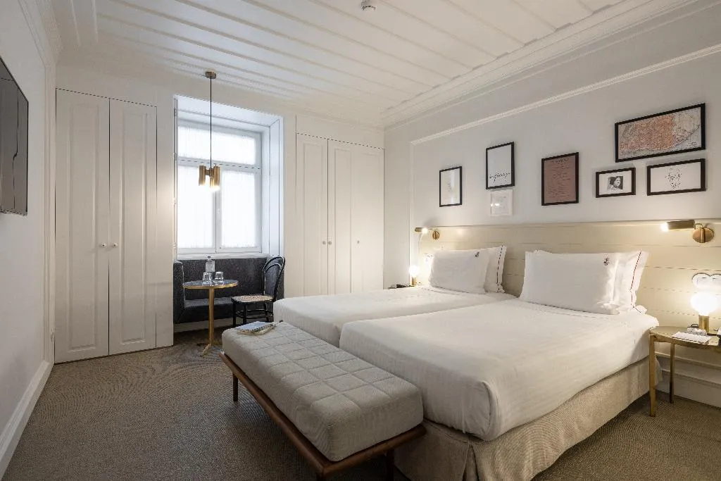 TWIN TWO BEDS Room, Lisboa Pessoa Hotel, Lisbon