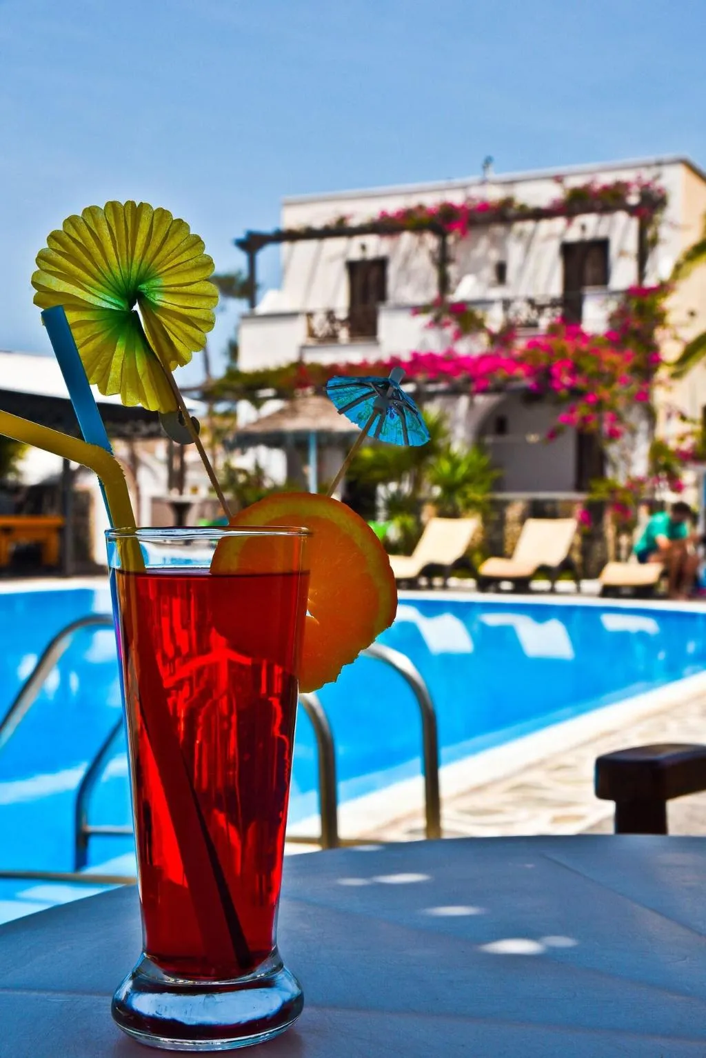 Bar, Holiday Beach Resort, Santorini