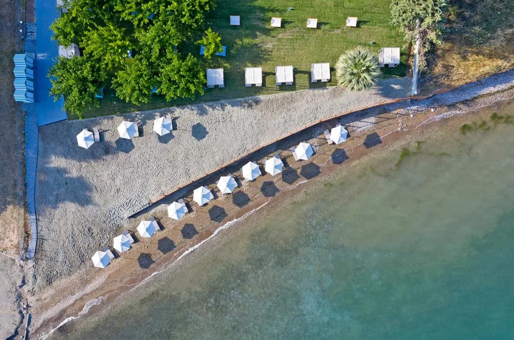 Beach, Zeus Eretria Resort, Athens