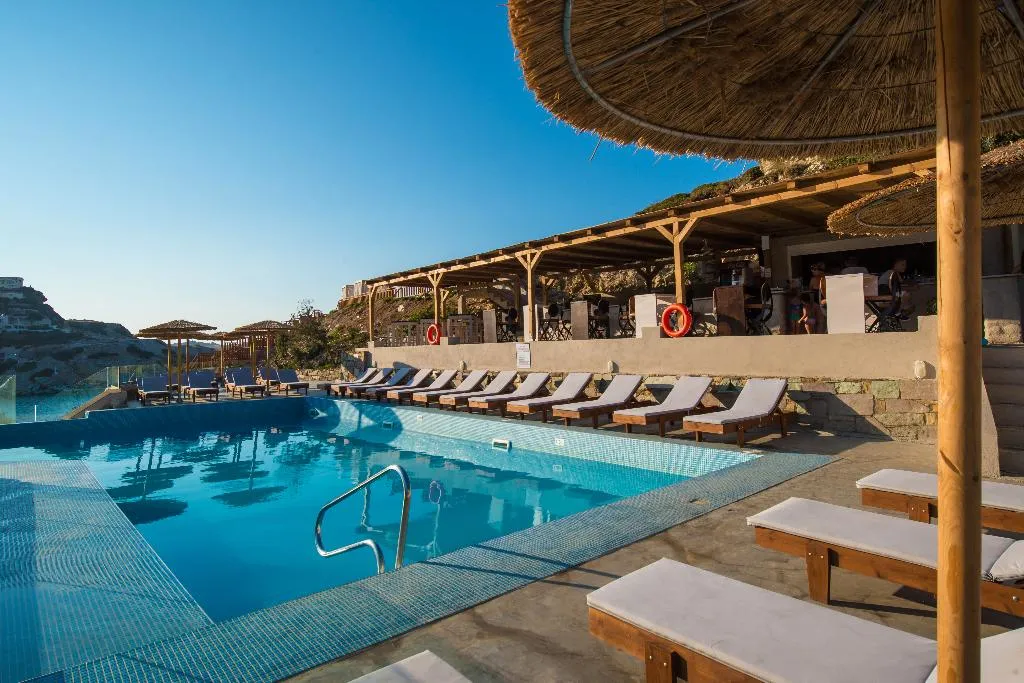 Pool, Lygaria Beach Hotel, Crete