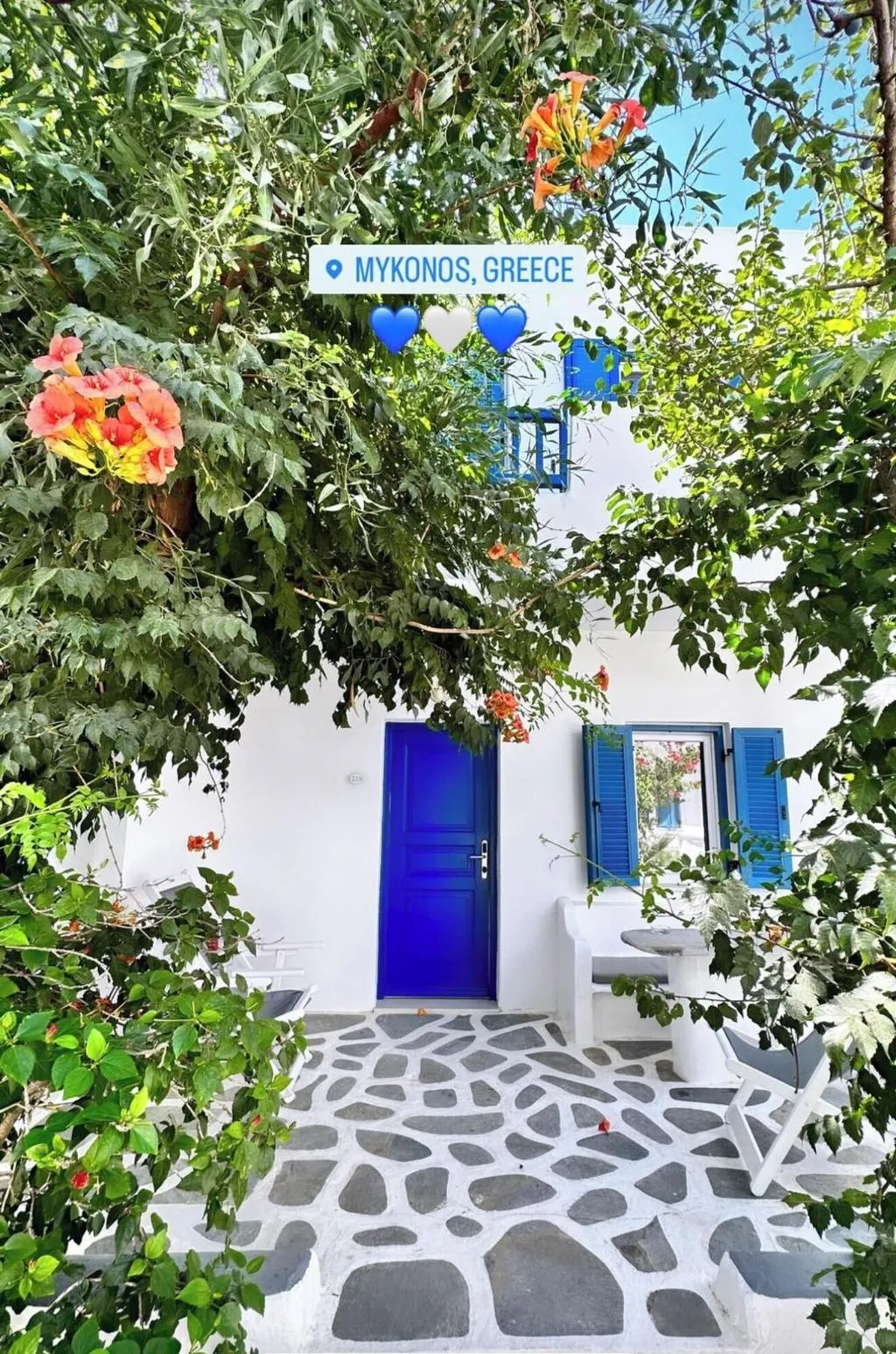 DOUBLE DELUXE GARDEN VIEW Room, Acrogiali, Mykonos