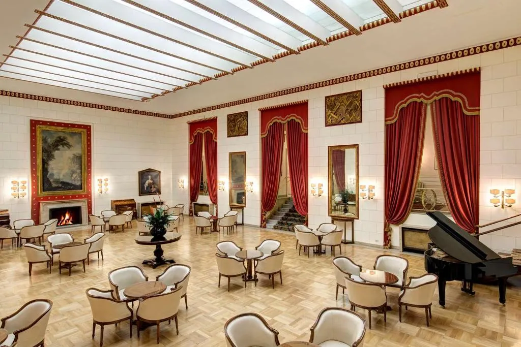 Lobby, Hotel Quirinale, Rome
