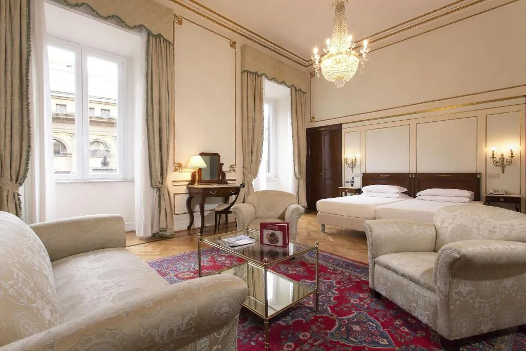 Room, Hotel Quirinale, Rome