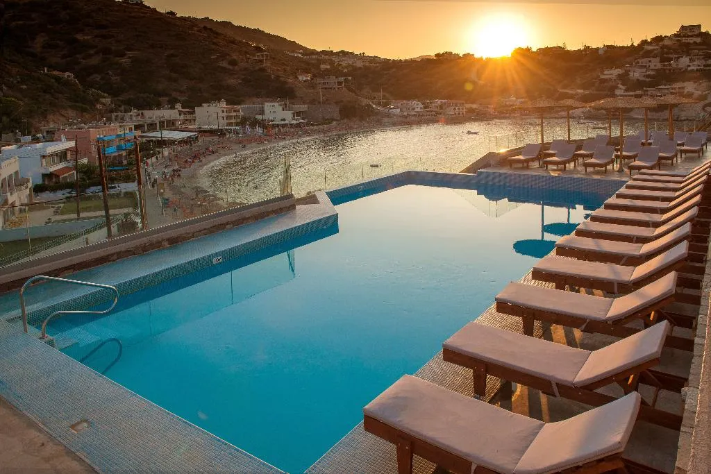 Pool, Lygaria Beach Hotel, Crete