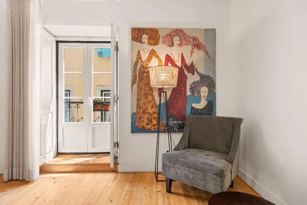 DOUBLE SUPERIOR WITH DOUBLE BED Room, Casa do Bairro by Shiadu, Lisbon
