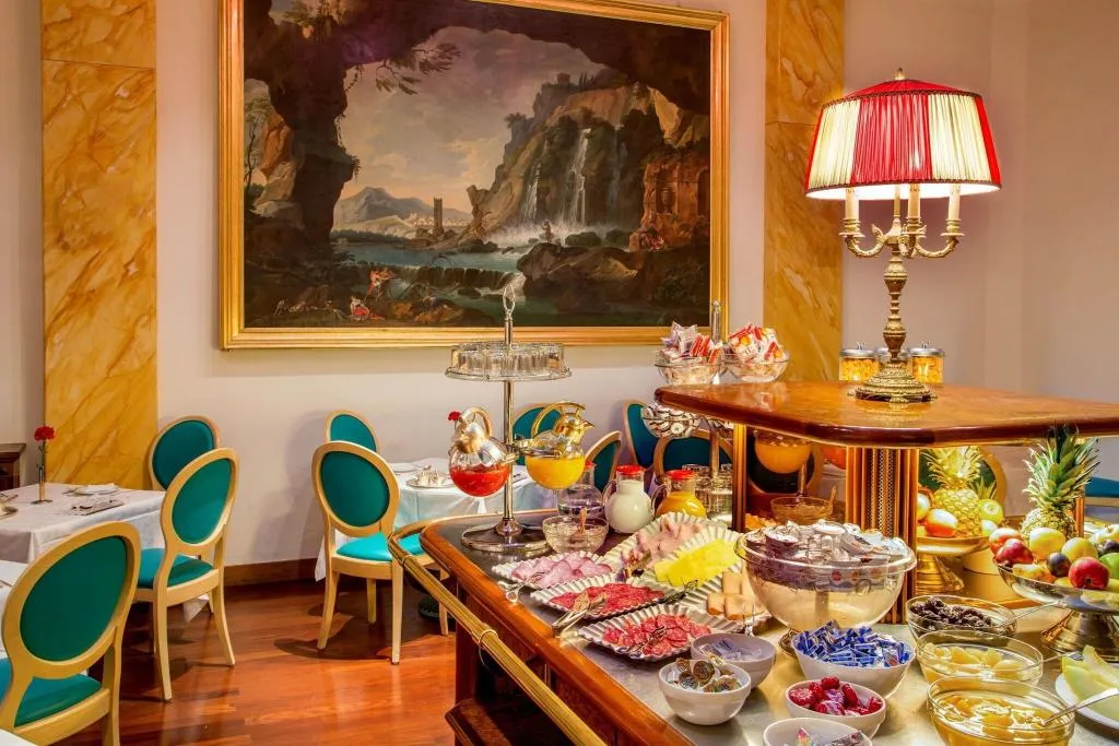 Restaurant, Hotel La Residenza, Rome