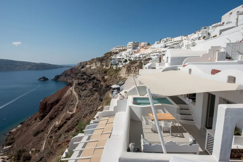 SUITE STANDARD Room, La Perla Villas and Suites, Santorini