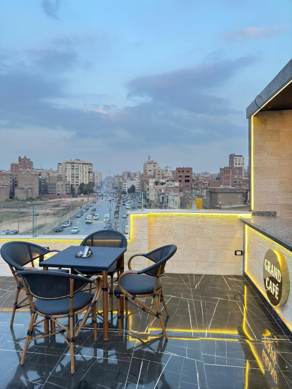 Terrace, Pyramids Enigma Grand Lodge, Cairo