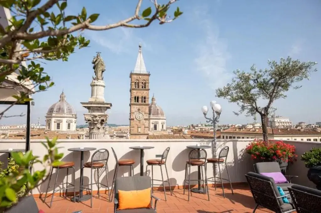 Terrace, Room Select Mecenate Palace, Rome