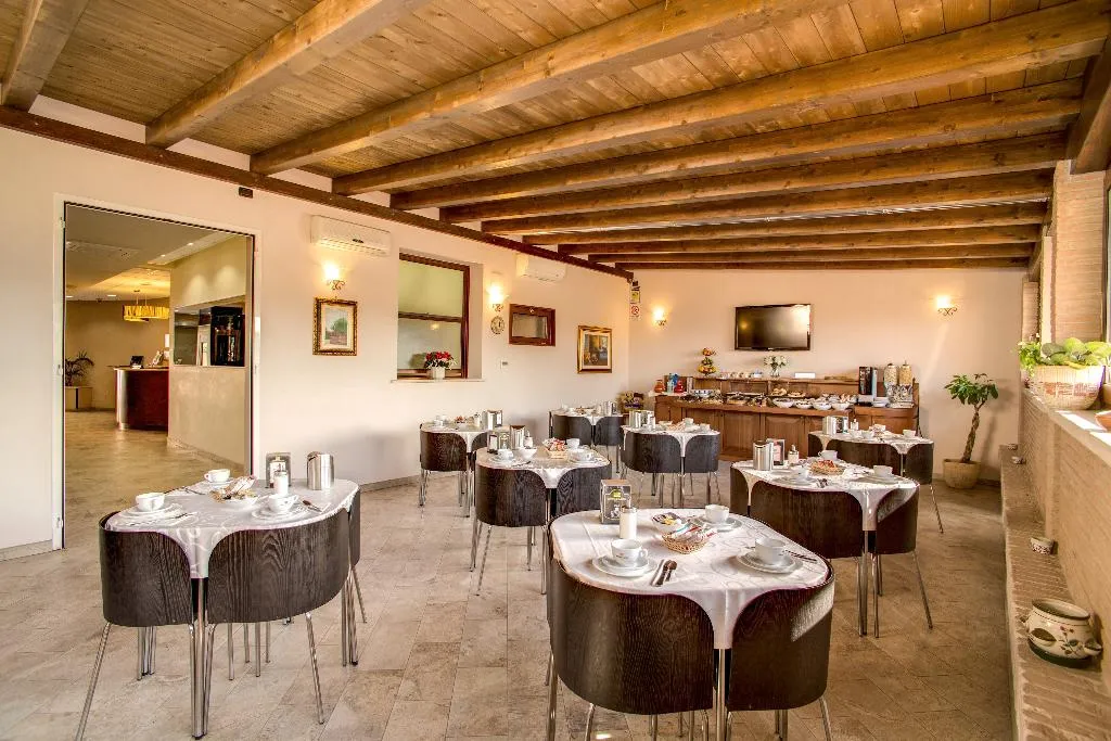 Restaurant, Hotel Roma Tiburtina, Rome