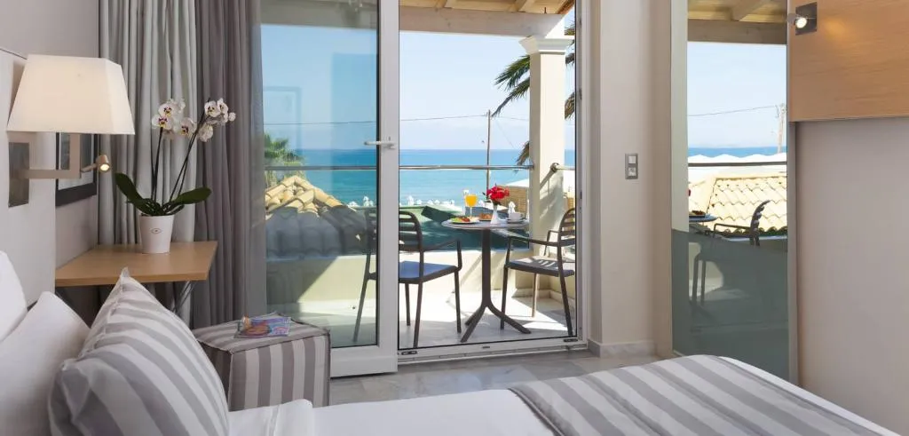 DOUBLE SEA VIEW Room, Acharavi Beach Hotel, Corfu