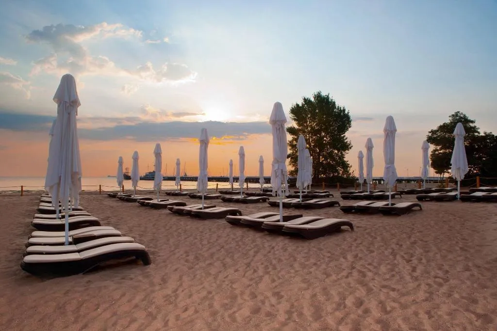 Beach, Sheraton Sopot, Gdansk