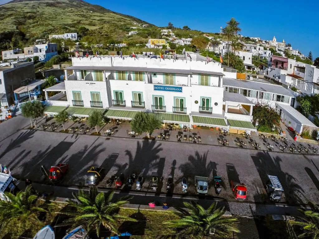 General view, Hotel Ossidiana Stromboli, Palermo