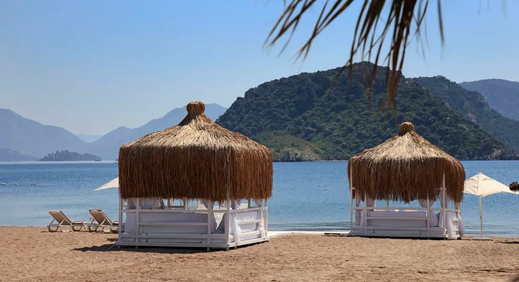 Beach, Marti Resort Deluxe, Dalaman