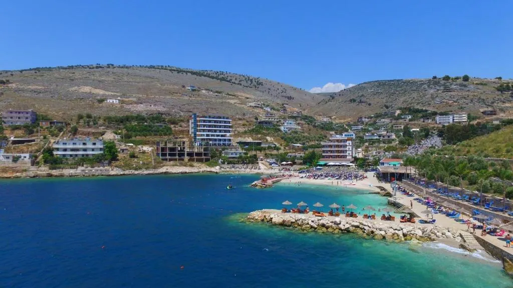 Beach, Hotel Mucobega, Southern Albania