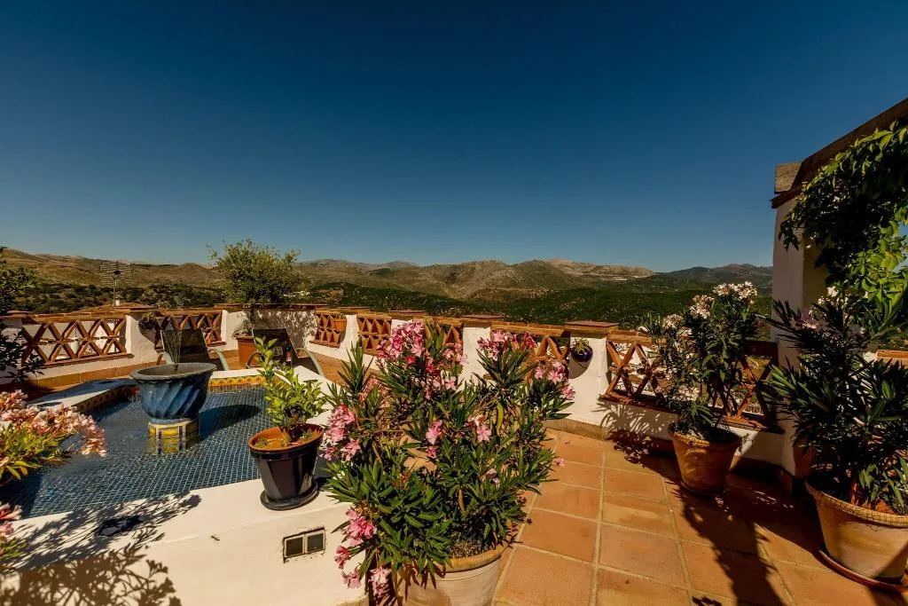 Terrace, Hotel Los Castaños, Costa Del Sol