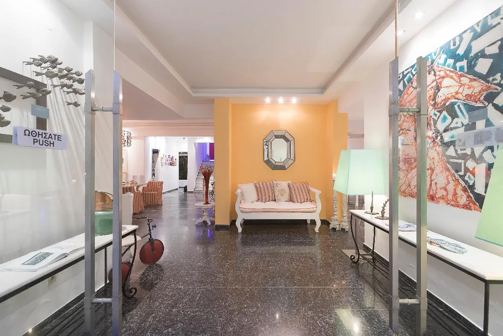 Lobby, Mandraki Village, Skiathos