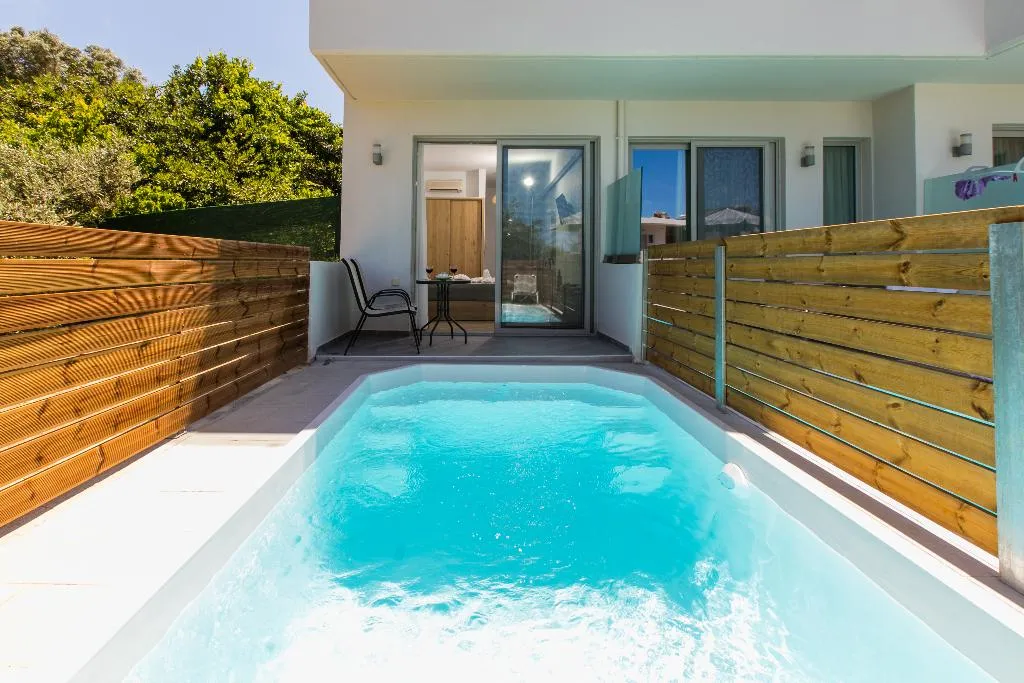 Double or Twin SUPERIOR WITH PRIVATE POOL Room, Resol Hotel, Crete