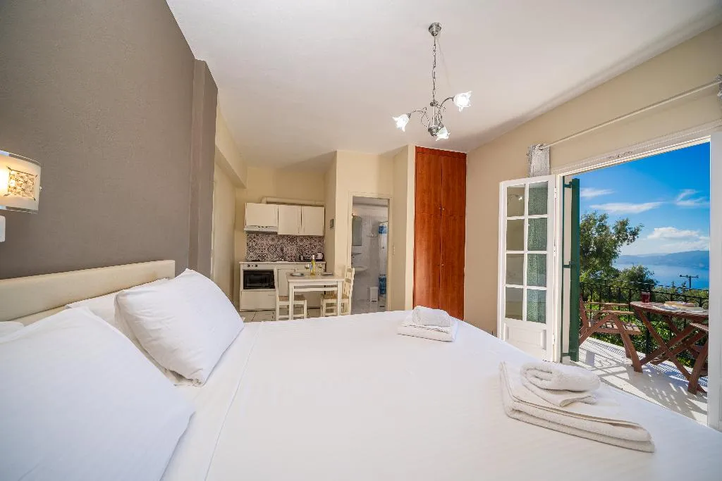 STUDIO SEA VIEW CAPACITY 2 Room, Studios Vrionis Panoramic Sunset, Kefallinia
