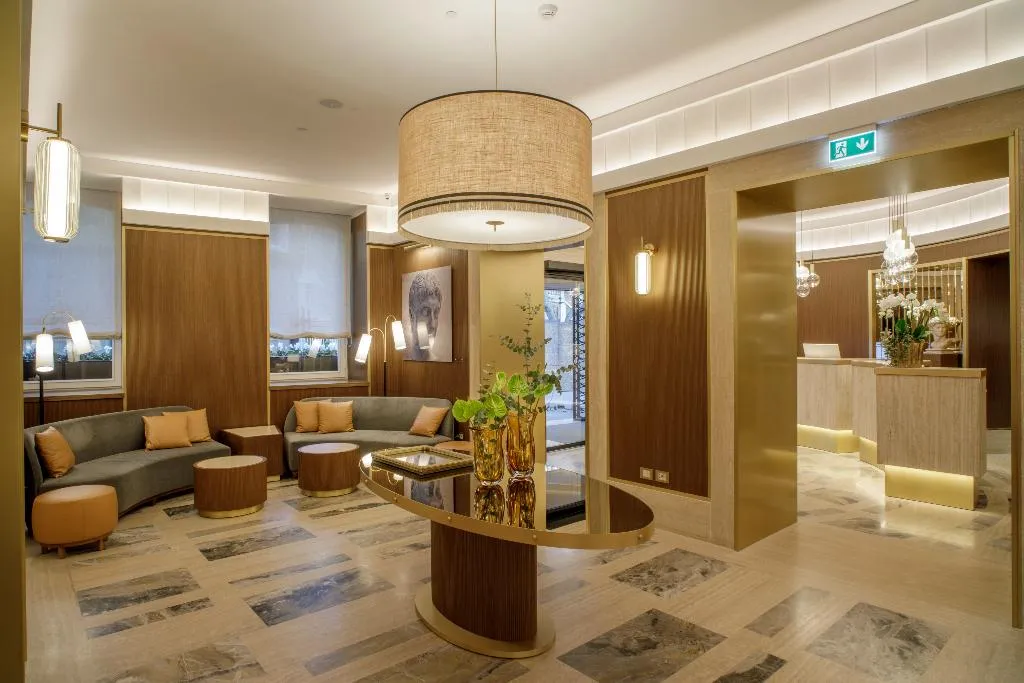Lobby, Hotel Imperiale, Rome