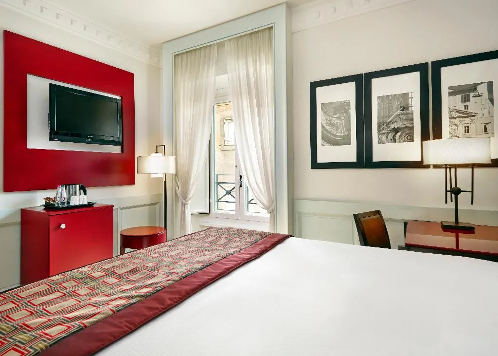 DOUBLE QUEEN SIZE BED Room, Indigo Hotel Rome - St. George, Rome