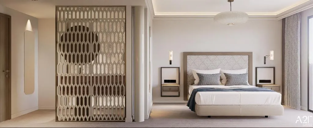 DOUBLE DELUXE SEA VIEW Room, Aegean Melathron Thalasso Spa, Halkidiki