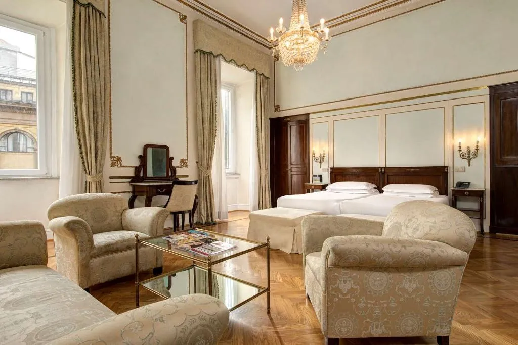 Room, Hotel Quirinale, Rome