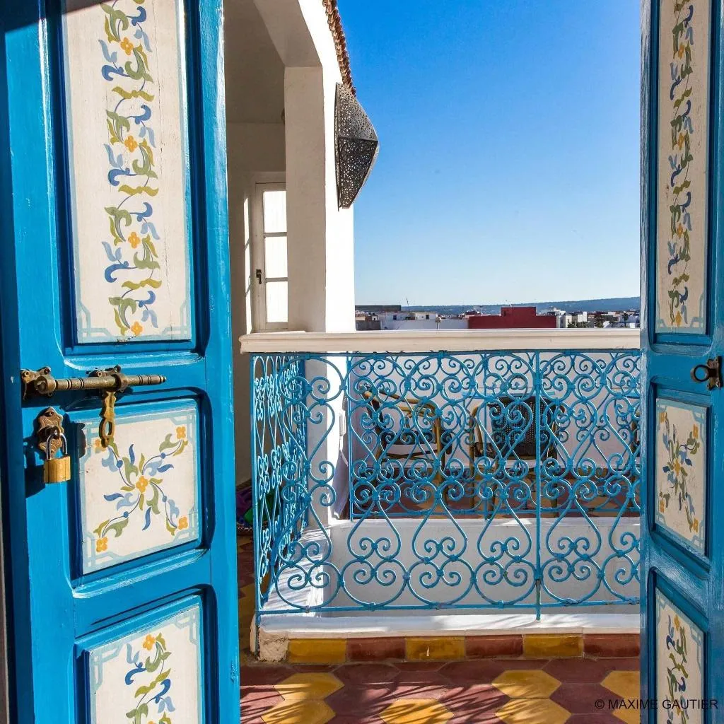 General view, Riad Hotel Emeraude, Essaouira