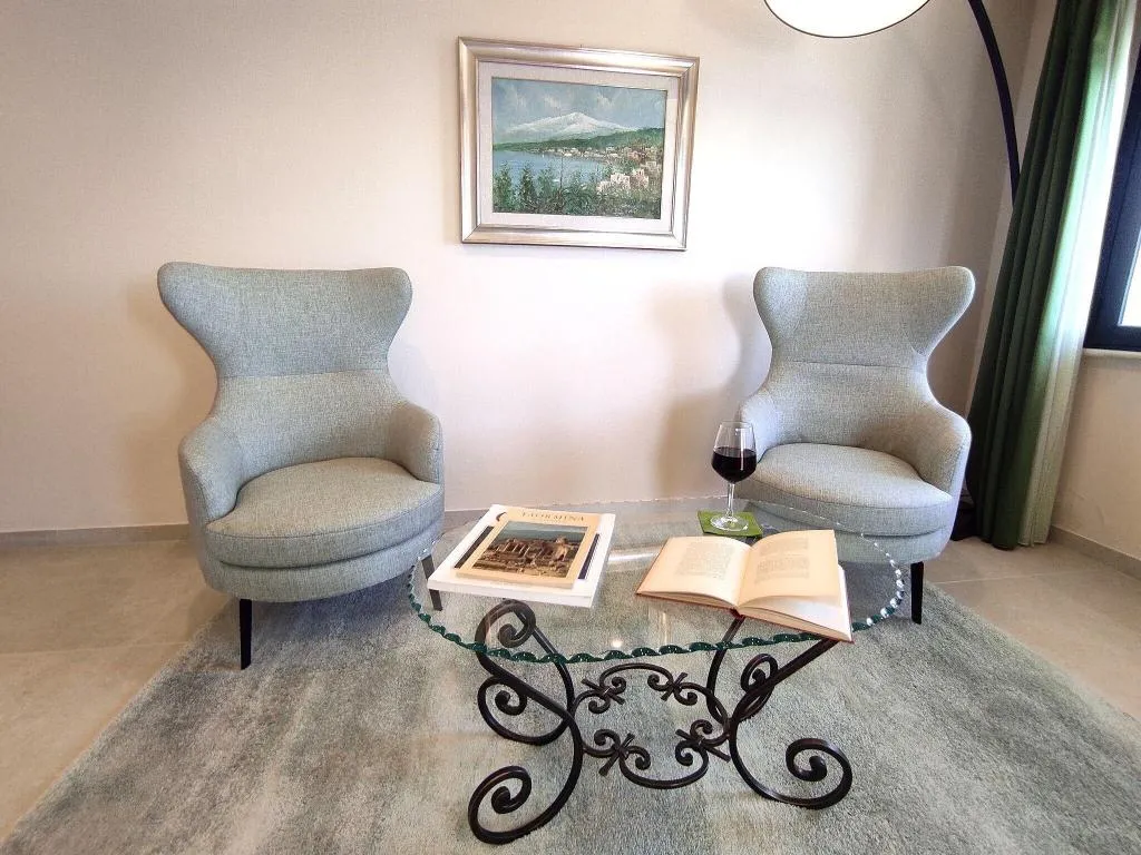 STUDIO SEA VIEW WITH TERRACE Room, La Pensione Svizzera, Taormina