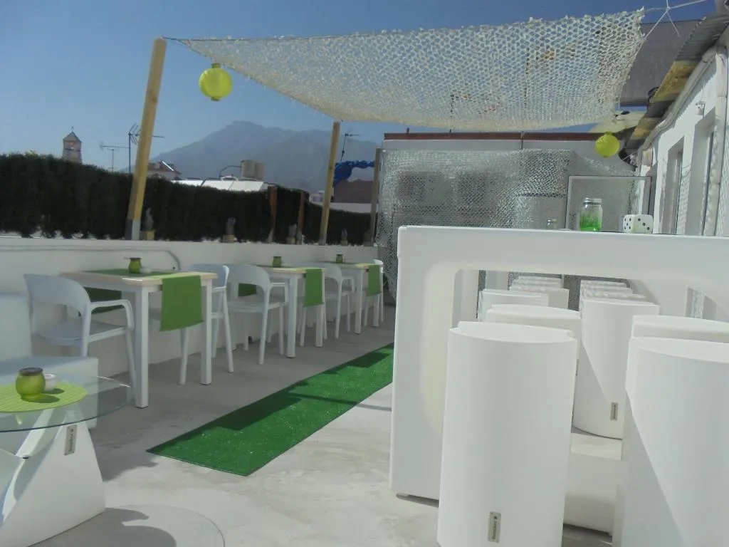 Terrace, Hostal Tak, Costa Del Sol