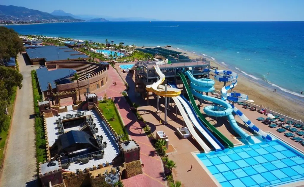 Terrace, Eftalia Splash Resort, Antalya