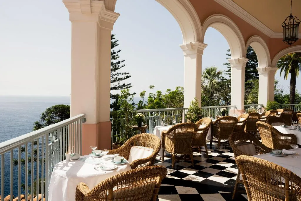 Terrace, Reid's Palace, A Belmond Hotel, Madeira, Madeira