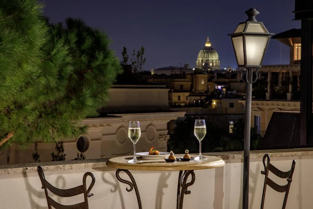 Terrace, Donna Laura Palace, Rome