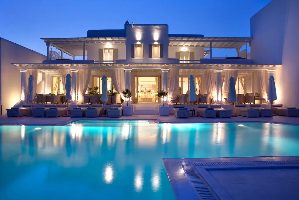 General view, La Residence, Mykonos