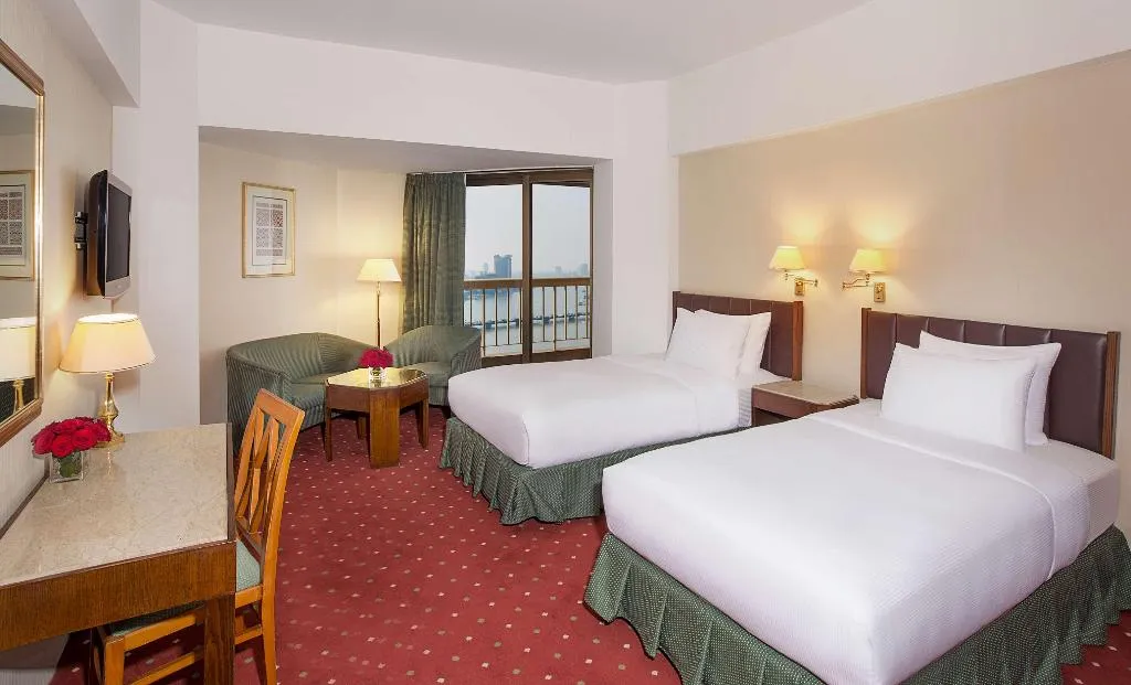TWIN DELUXE Room, Ramses Hilton, Cairo