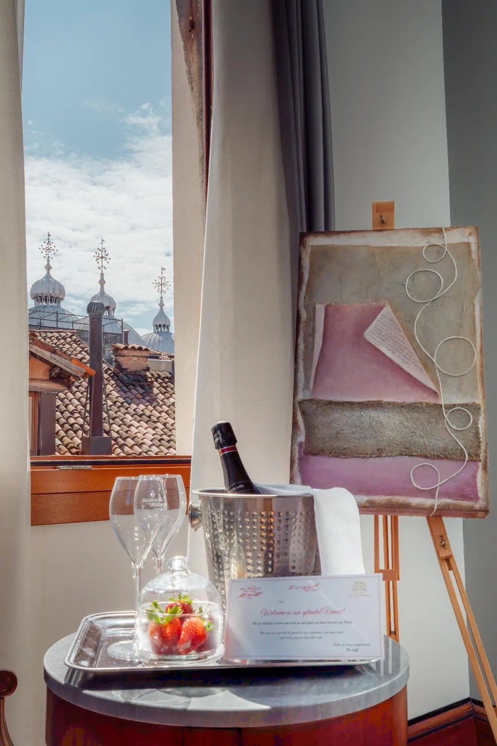 Double or Twin DELUXE Room, All'Angelo Art Hotel, Venice