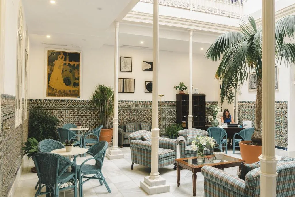 Lobby, Hotel Casa de Colón, Seville