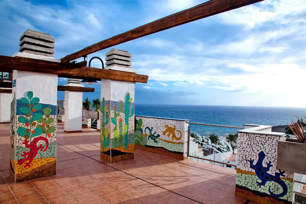 Terrace, Aparthotel Curasol, Gran Canaria