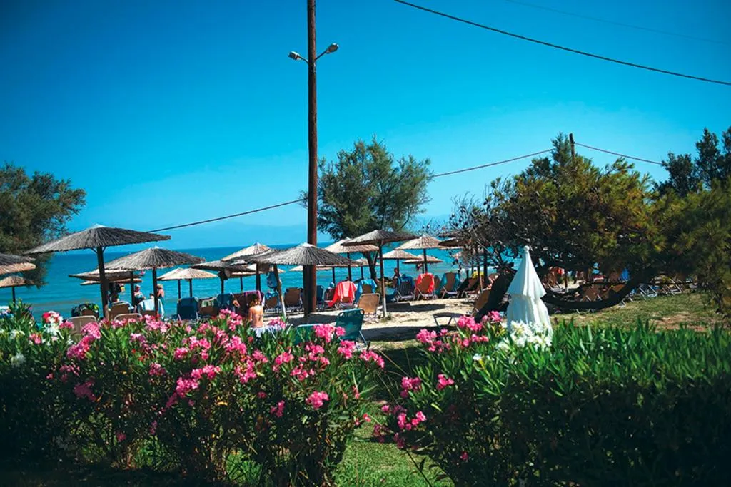 Terrace, Angela Beach Hotel, Corfu