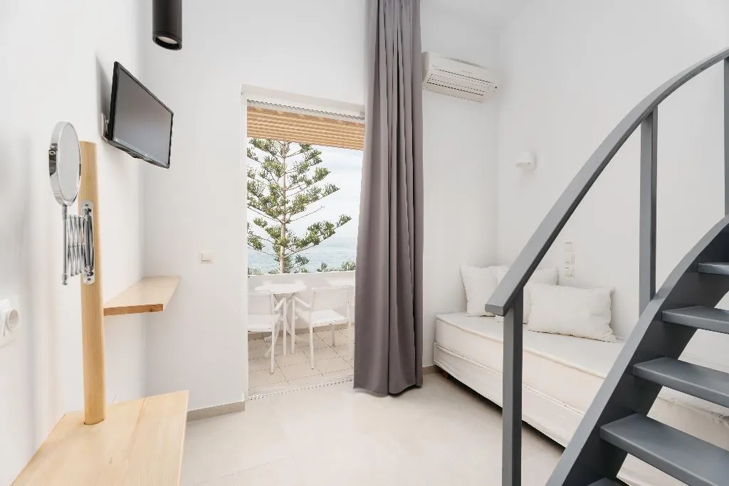 FAMILY ROOM SEA VIEW Room, Petradi Beach Lounge Hotel by GHH, Crete