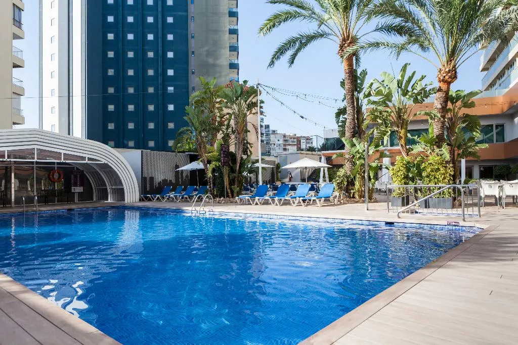 Terrace, Climia Benidorm Plaza 4*, Costa Blanca