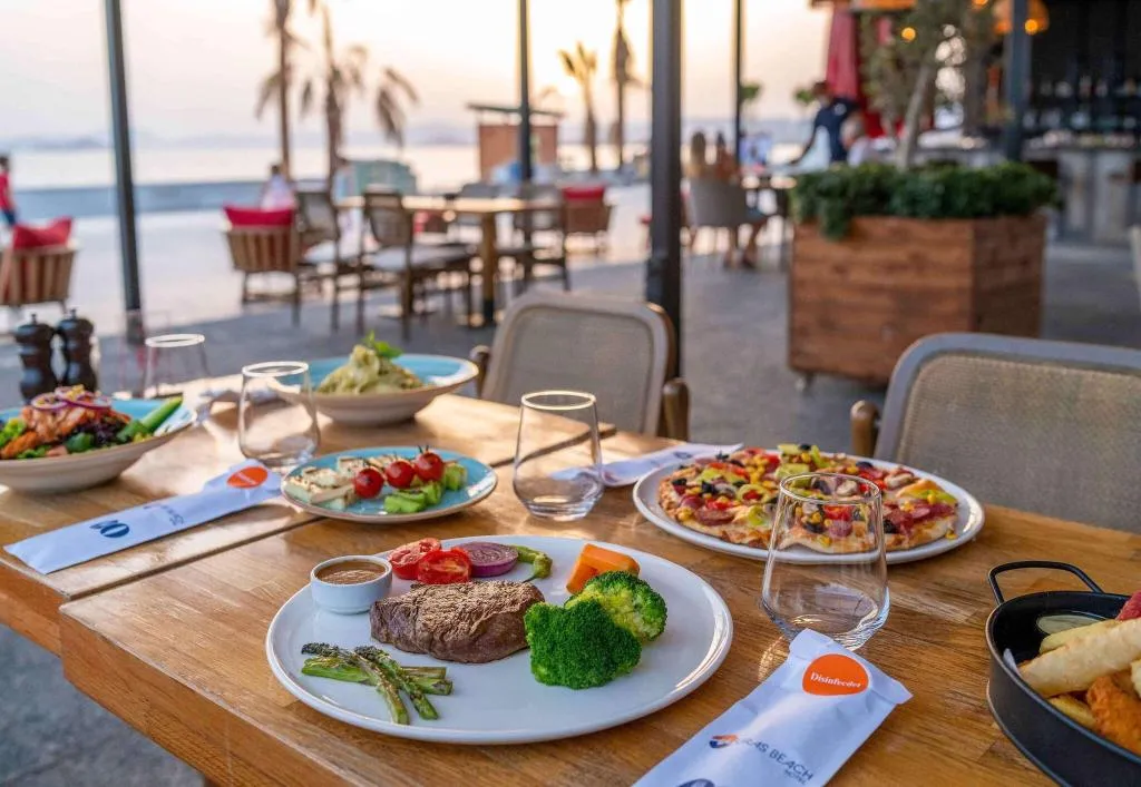 Restaurant, Uras Beach Hotel, Dalaman