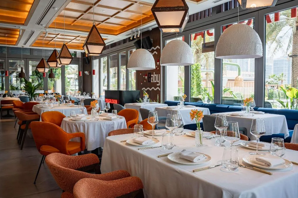 Restaurant, Radisson Beach Resort Palm Jumeirah, Dubai