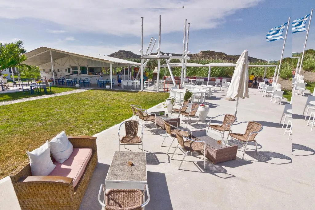 Terrace, Gregory Peck Beach Break Apartments, Rhodes