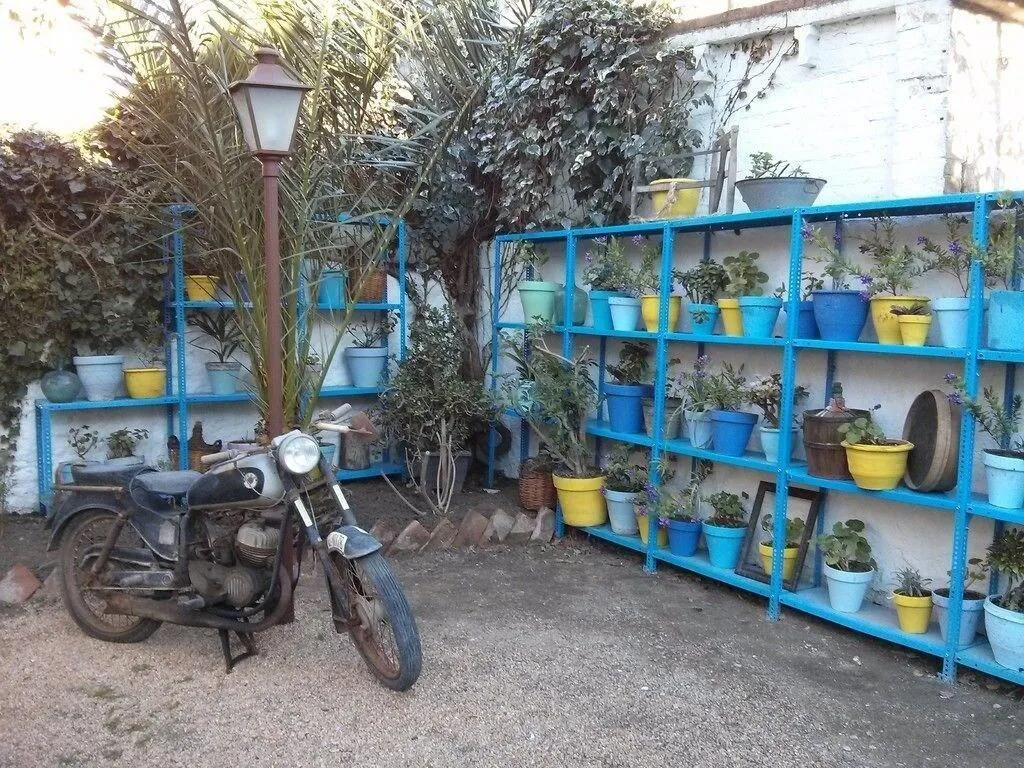 Terrace, Hostal L'Estrella, Costa Brava