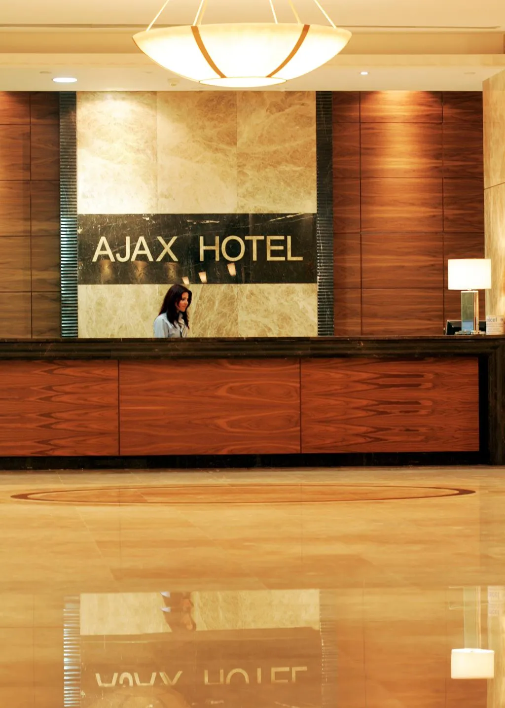 Lobby, Ajax Hotel, Cyprus