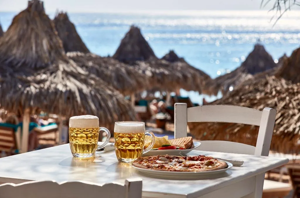 Terrace, Grecian Bay, Cyprus