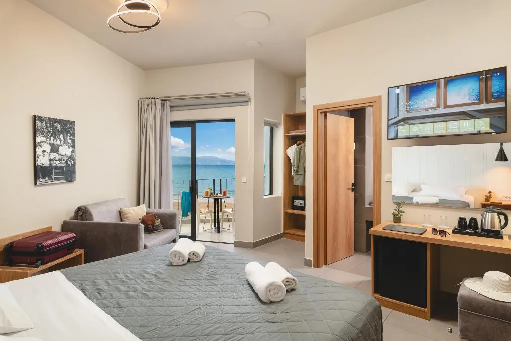 DOUBLE SUPERIOR Room, Elia Agia Marina Beach Hotel, Crete