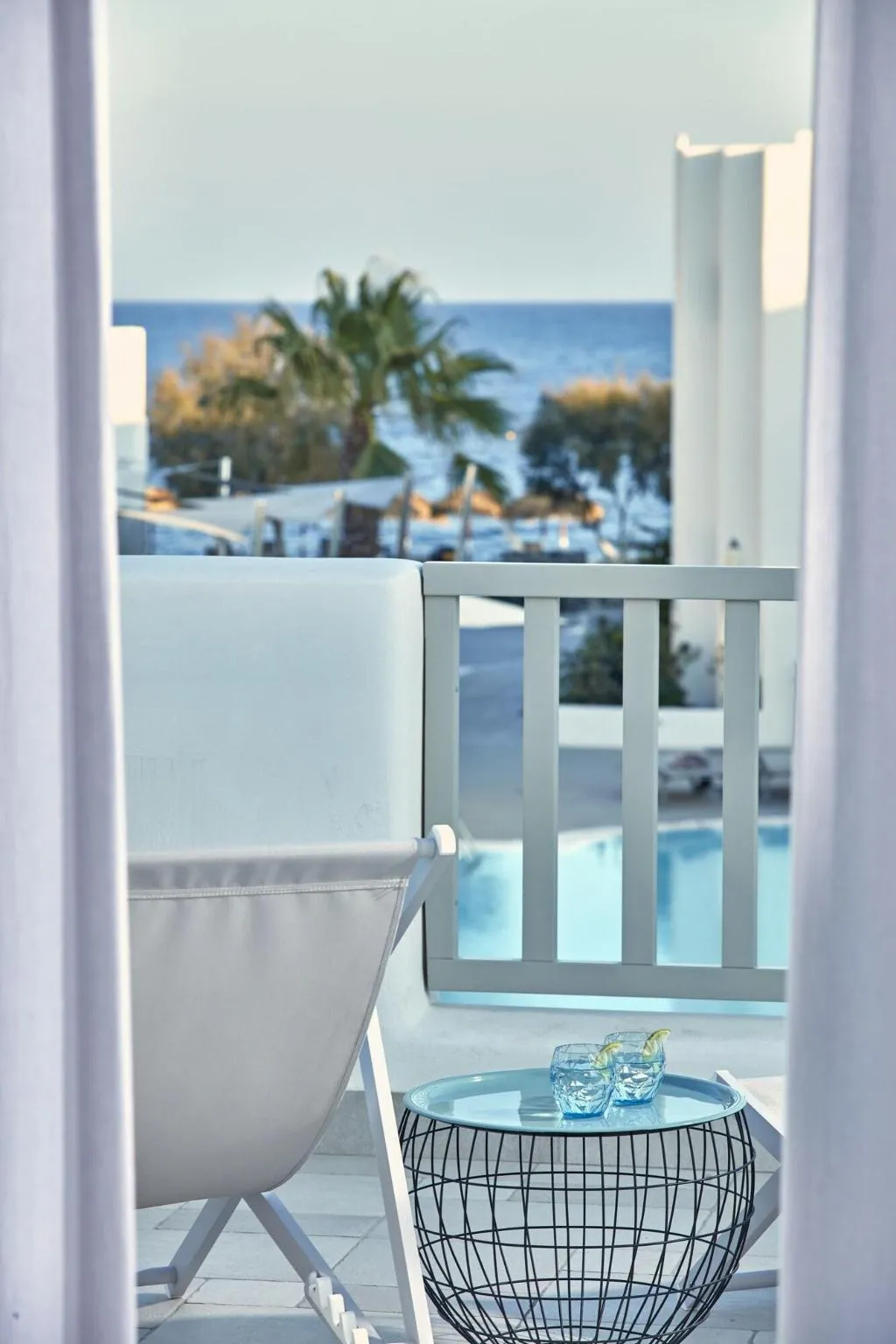 DOUBLE SEA VIEW Room, Aqua Blue Beach Hotel, Santorini