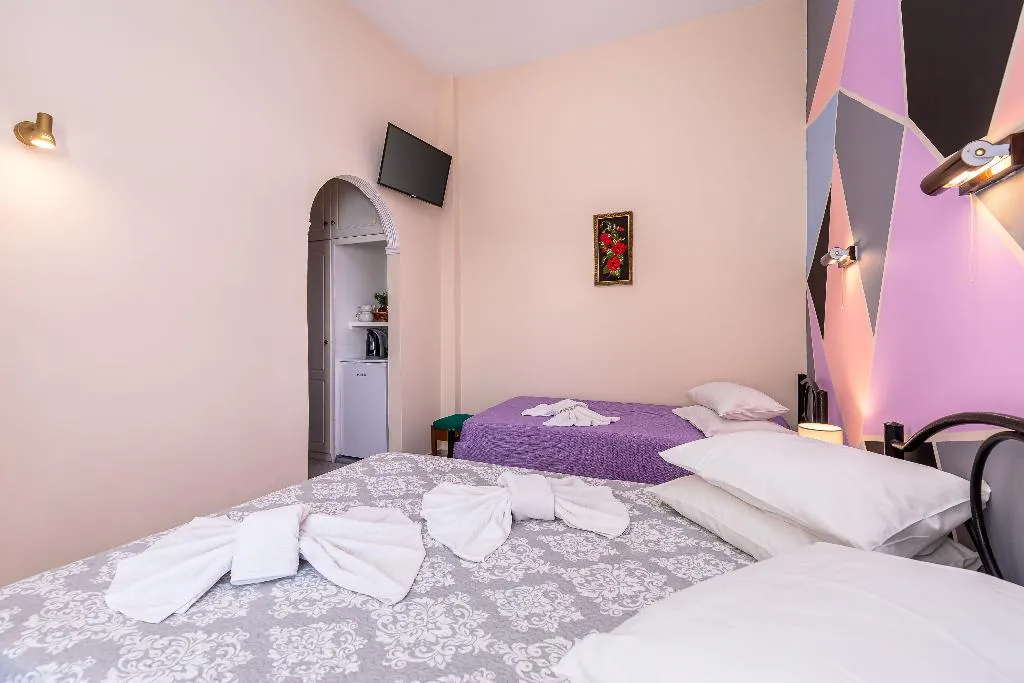 TRIPLE LAND VIEW Room, Riviera Seaside Hotel, Corfu